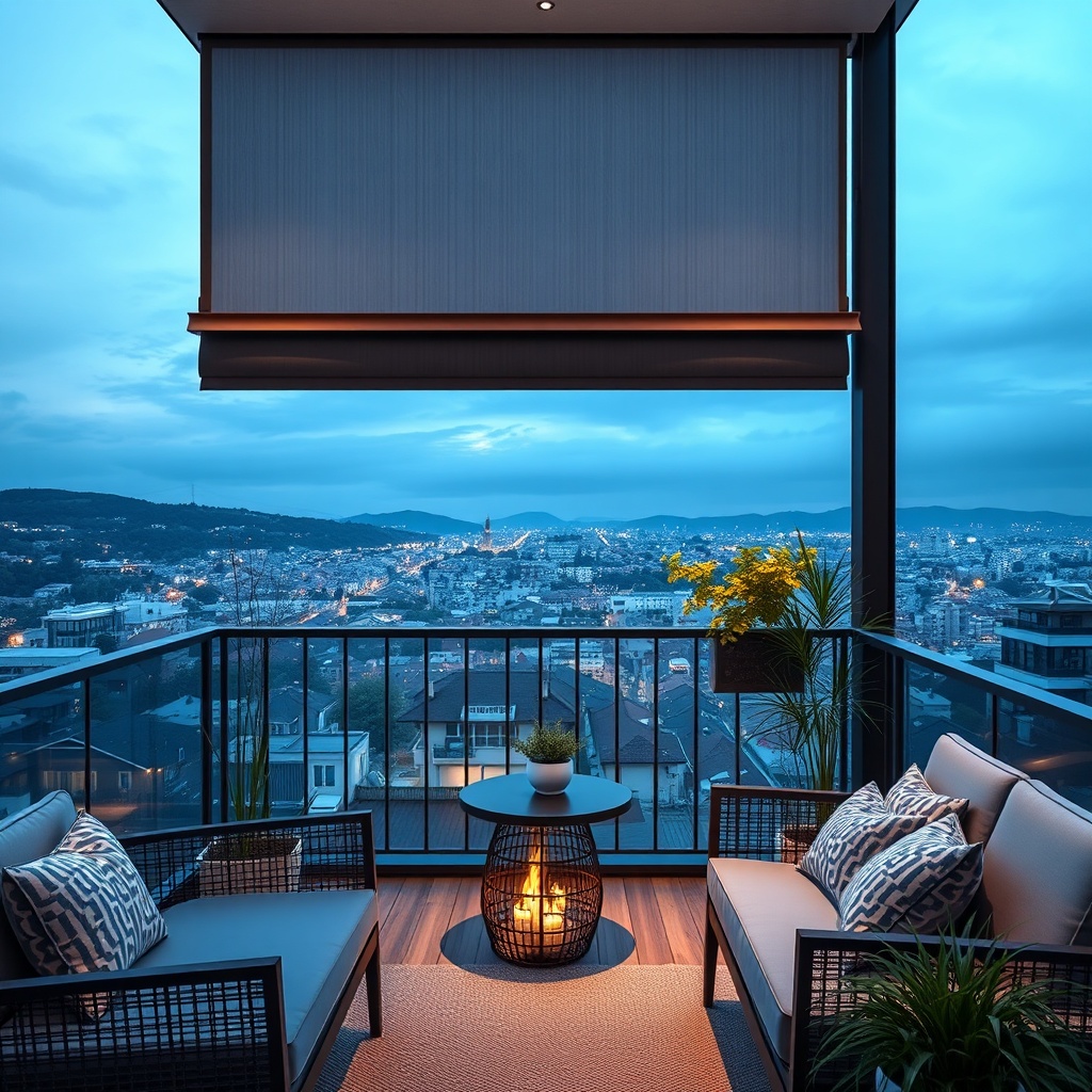 Modern Egepen Deceuninck alüminyum cam balkon kurulumu